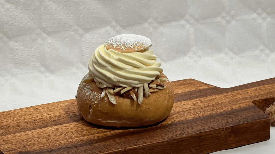 Semla från Bageri Kompass i Enskede, Stockholm.