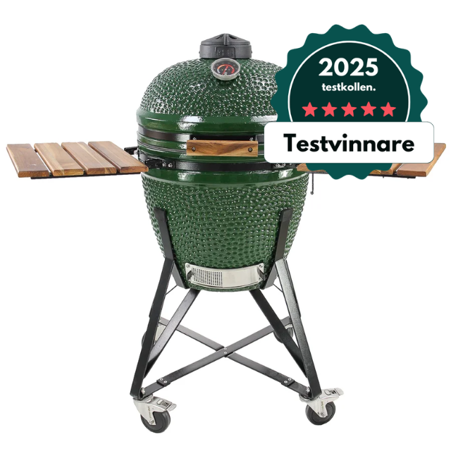 Kamado Sumo Midi 21 – Bästa premiumkolgrill 2025 (mångsidig & högkvalitativ)